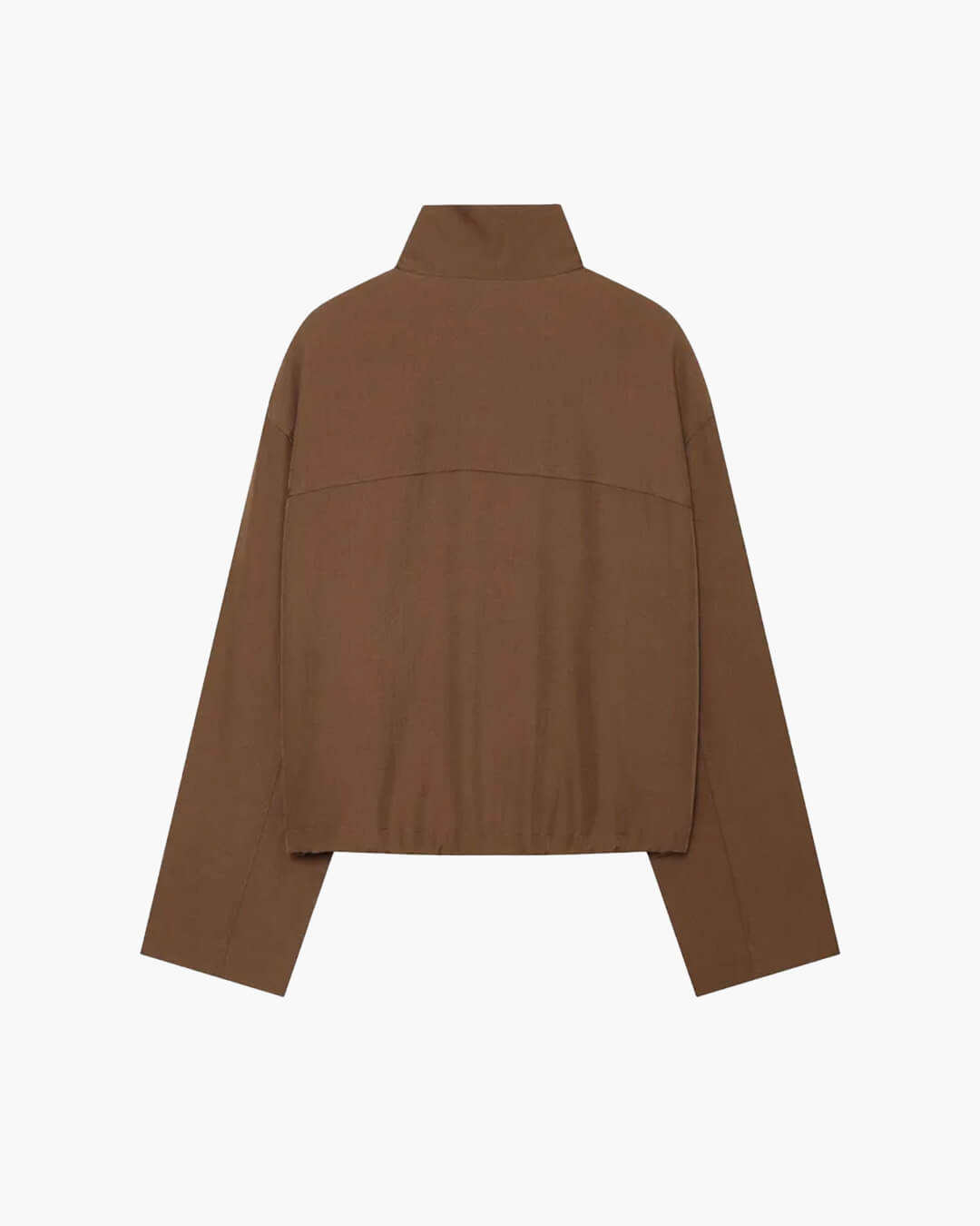 Amelie Brown Zip Jacket