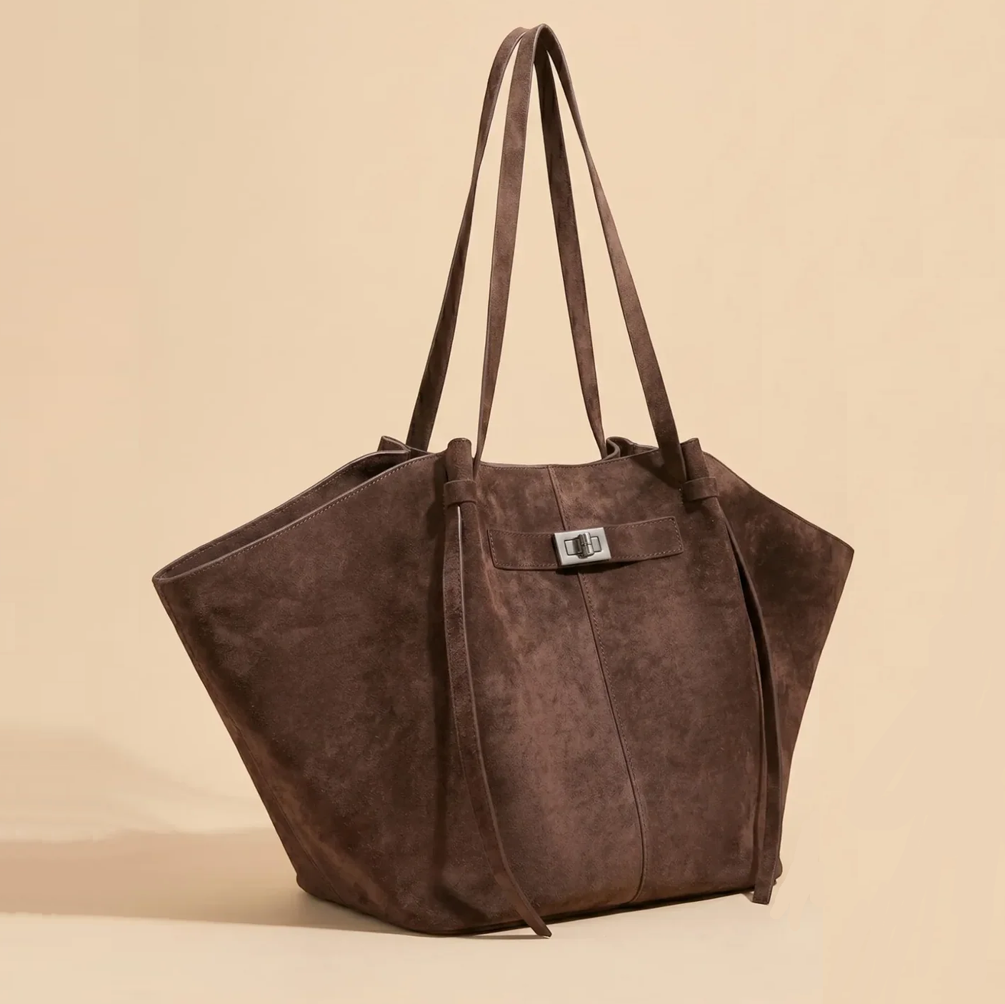 Sac cabas en daim Nora Bat-Wing
