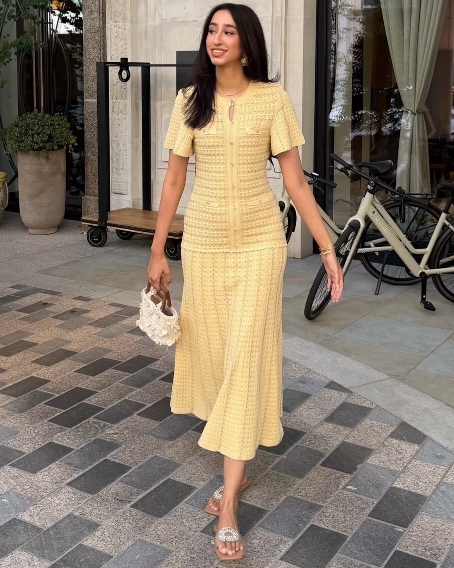 Sadie Sequin Knit Maxi Dress