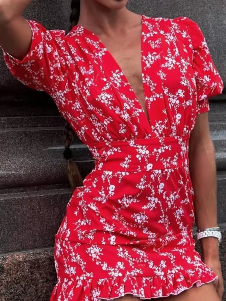 Natasha Floral Mini Dress