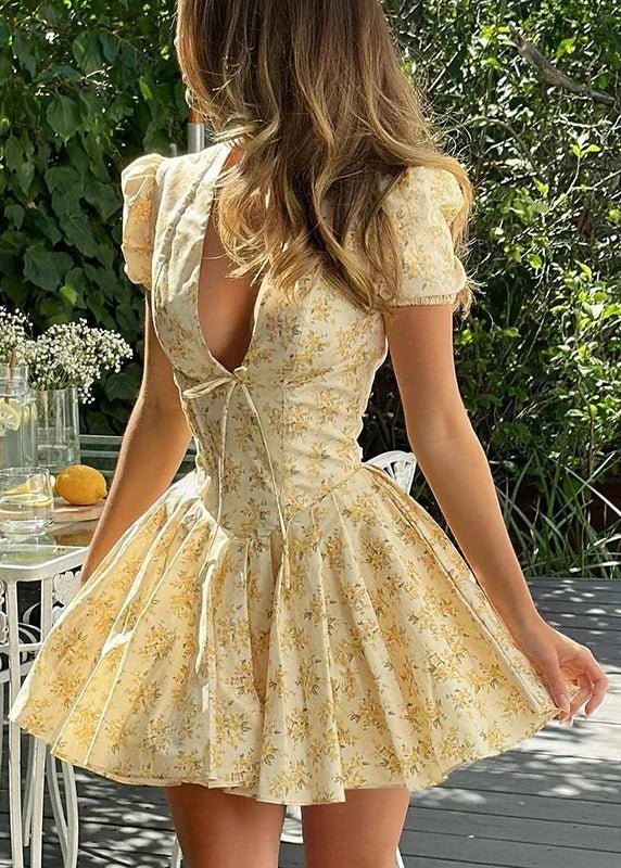 Lory V-Neck Mini Dress