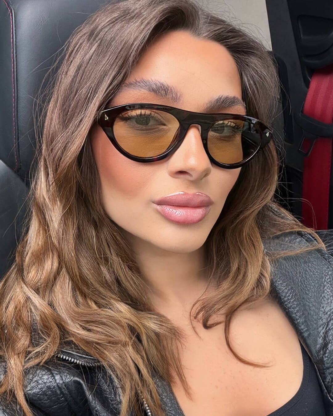 Lunettes de soleil Petra oversize