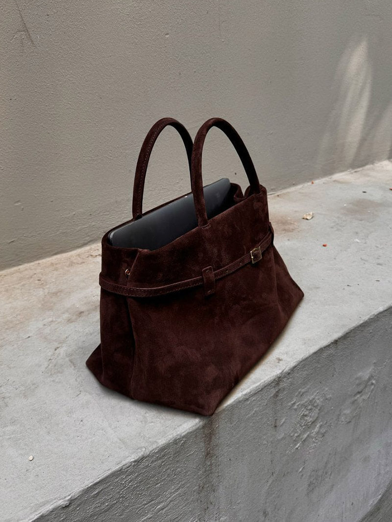 Sac bandoulière Fiona en suédine