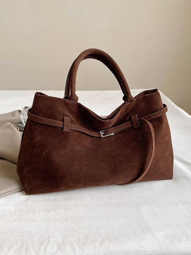 Sac bandoulière Fiona en suédine