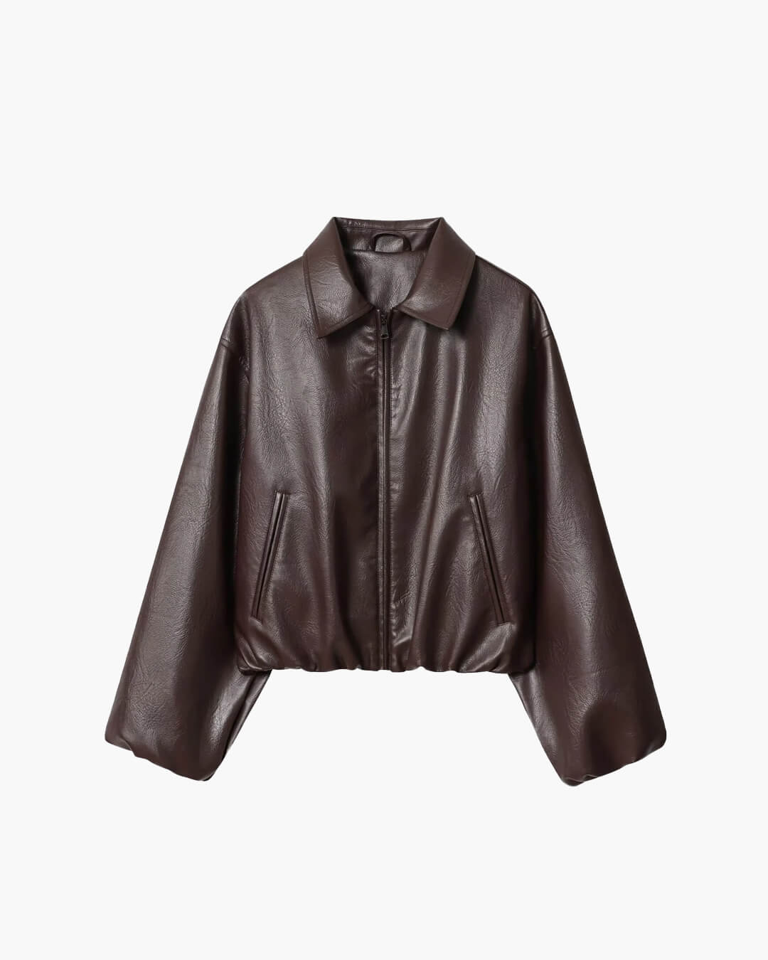 Blouson bomber Sienna en faux cuir