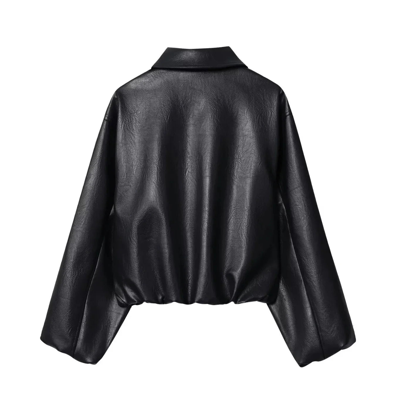 Blouson bomber Sienna en faux cuir