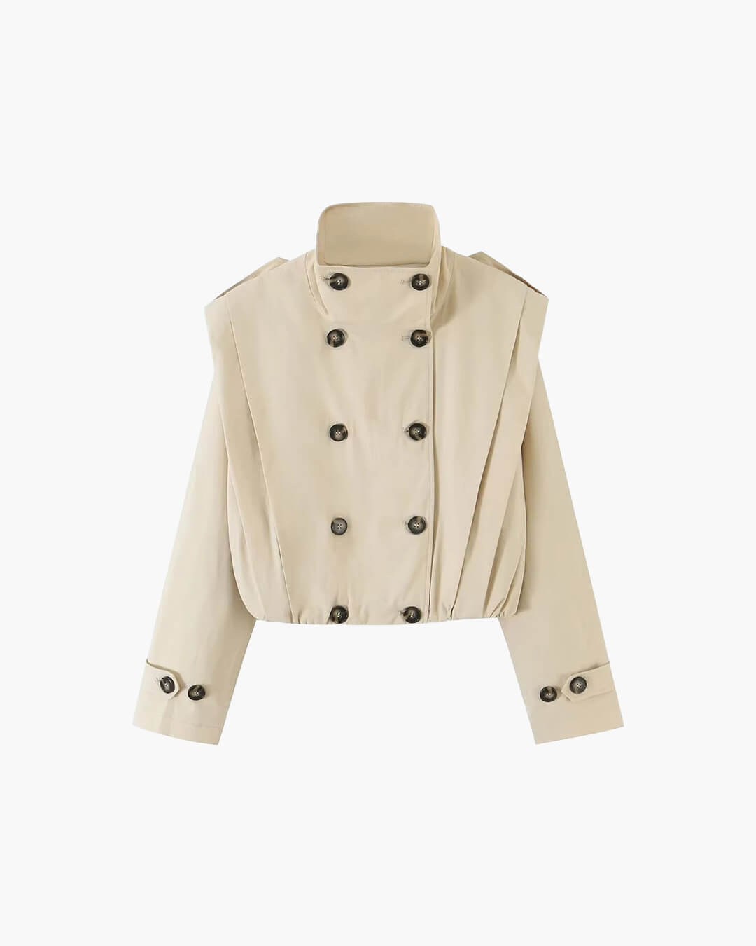 Trench-coat plissé Gloria