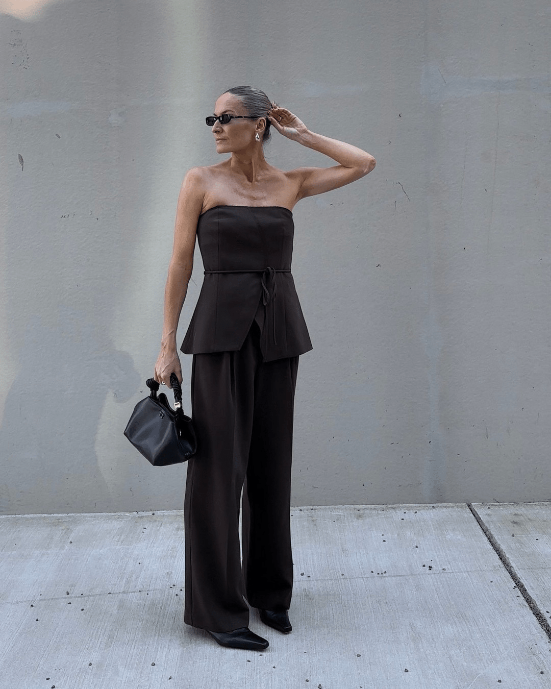 Blair Strapless & Wide Leg Two-Piece Set