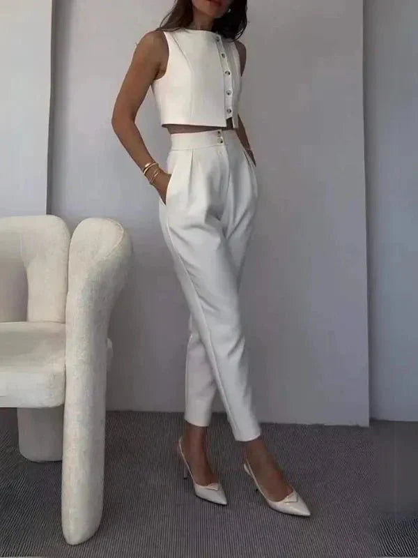 Hayley haut court ensemble deux pièces