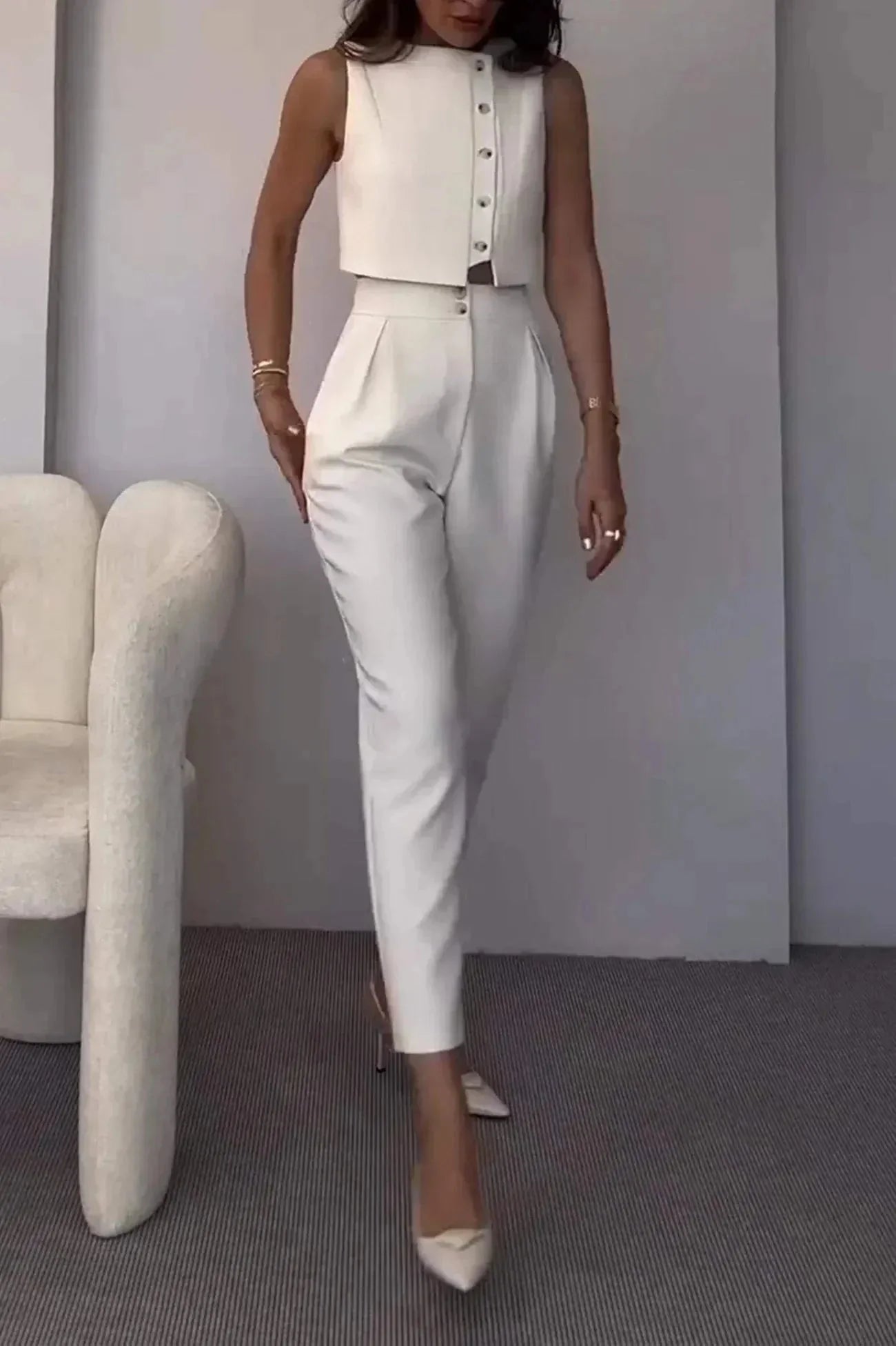 Hayley haut court ensemble deux pièces