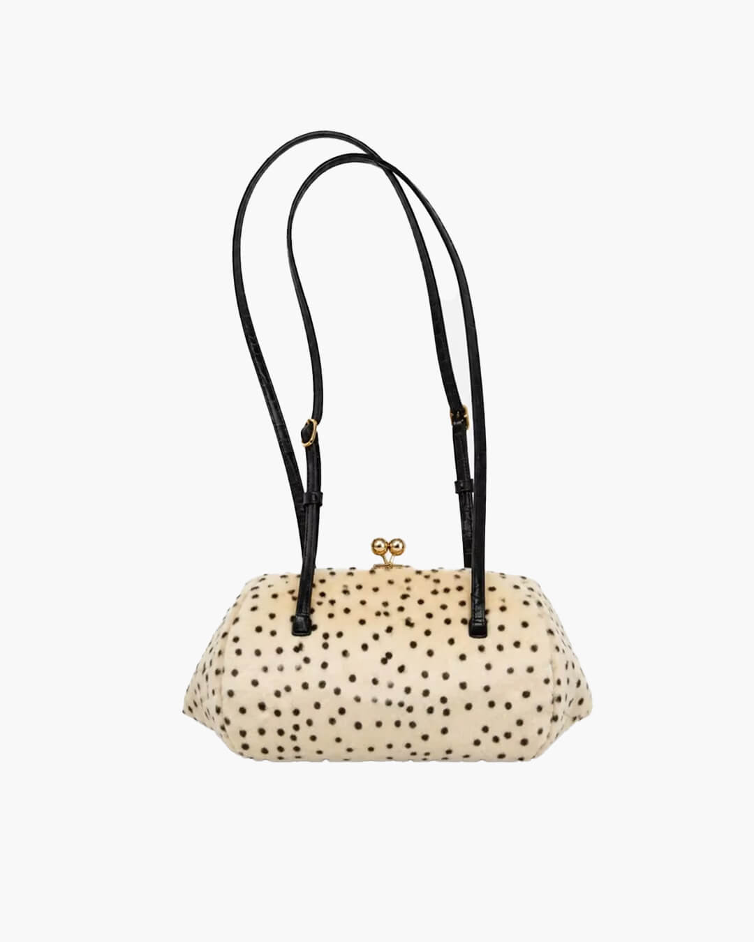 Sac bandoulière en fausse fourrure Layla motif guépard