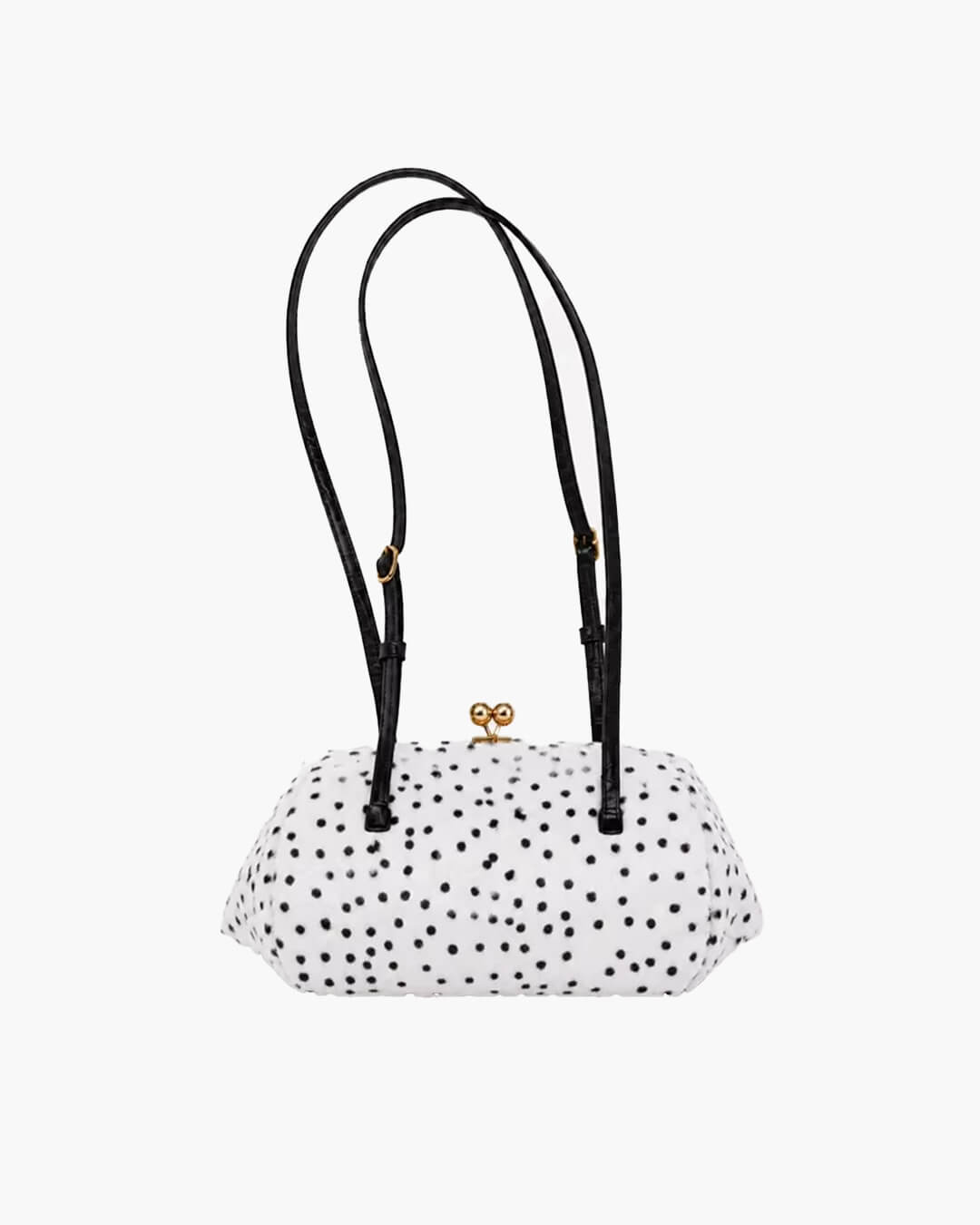 Sac bandoulière en fausse fourrure Layla motif guépard