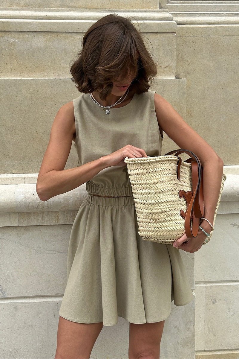 Jamilla ensemble deux pièces coton-lin