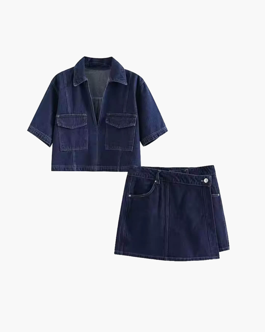 Sophie top court et ensemble skort