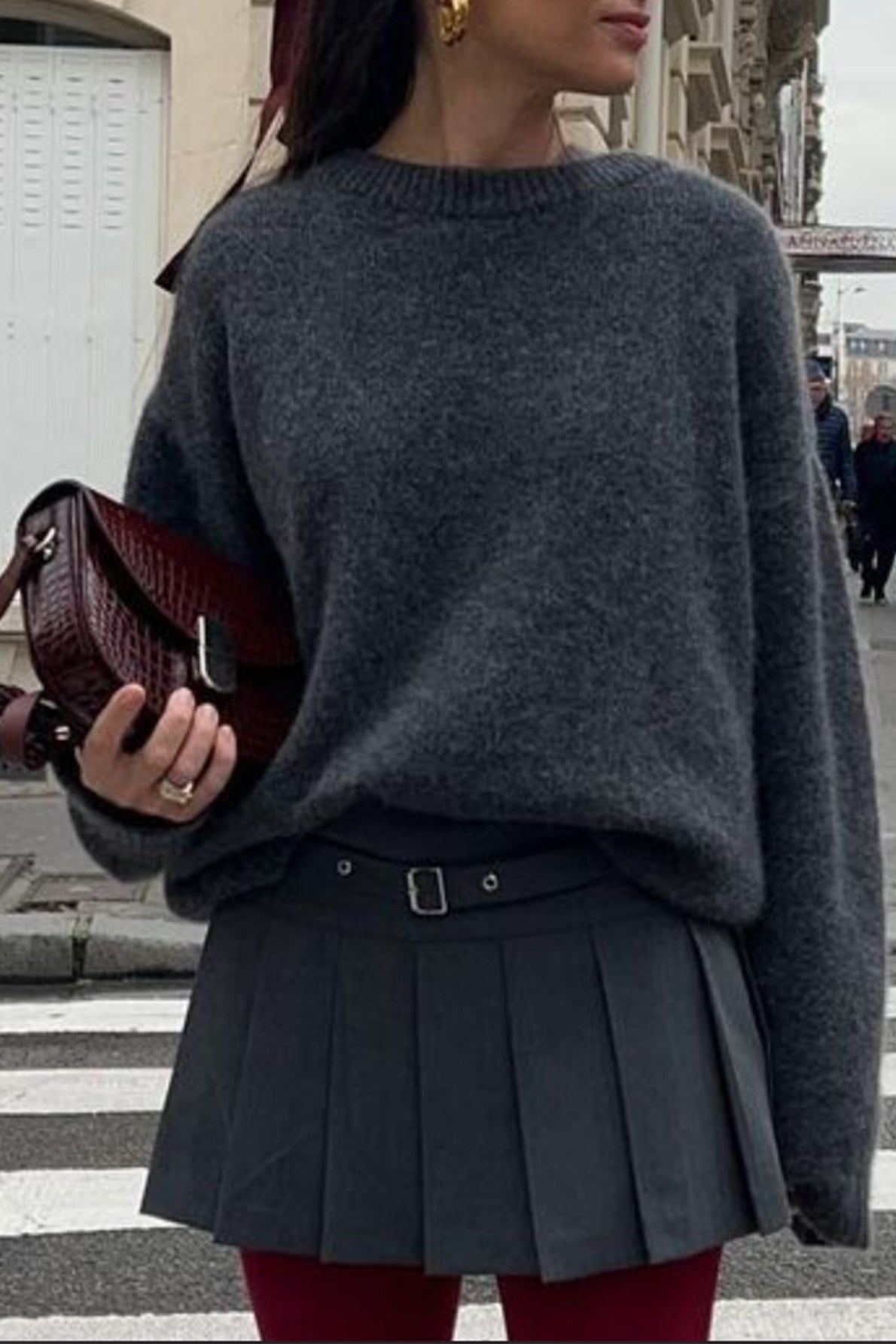 Nora Ribbed Knit Sweater