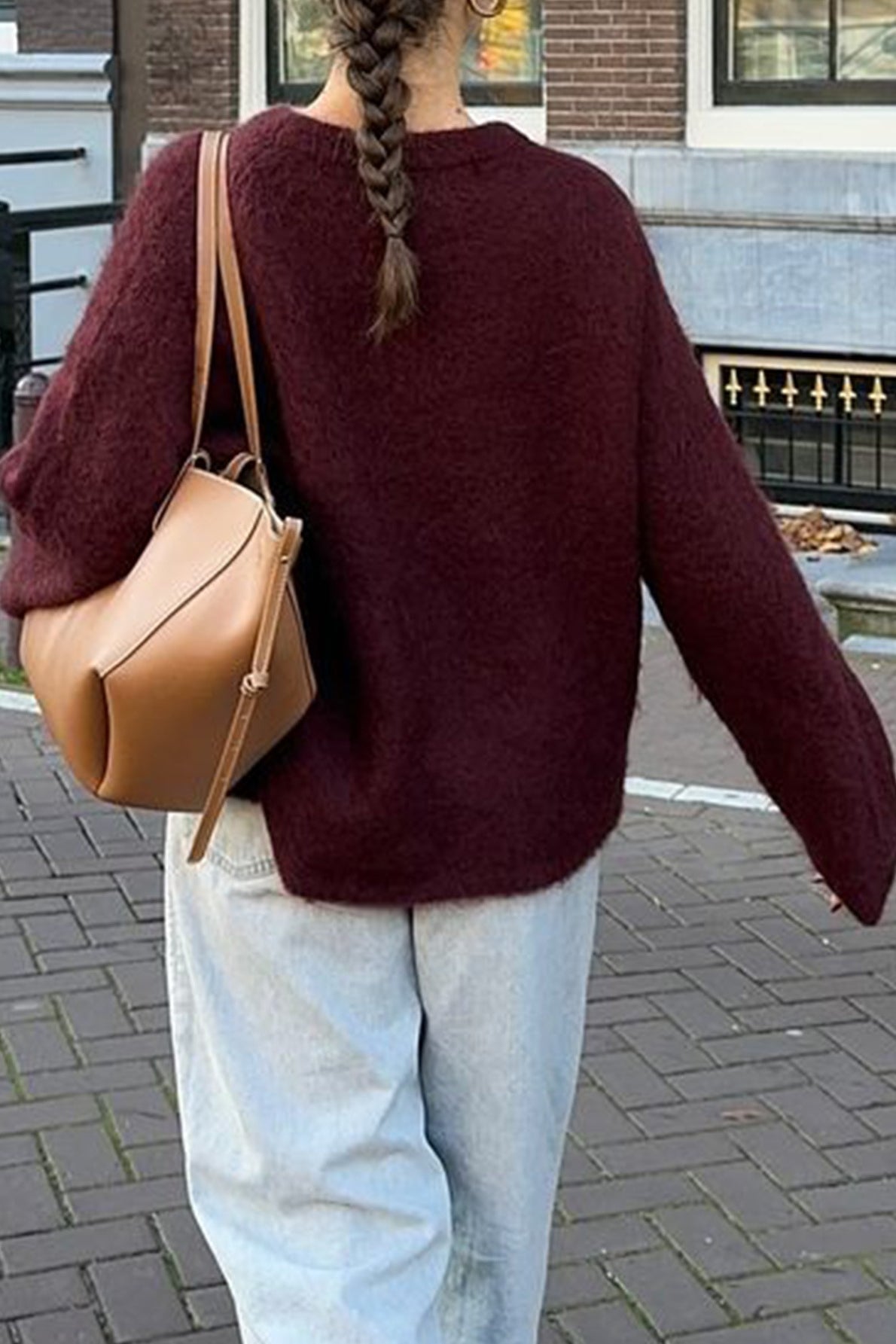 Nora Ribbed Knit Sweater
