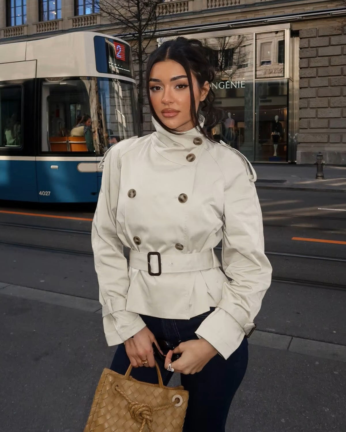 Trench-coat ceinturé Amelie