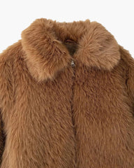 Veste courte en fausse fourrure Adeline