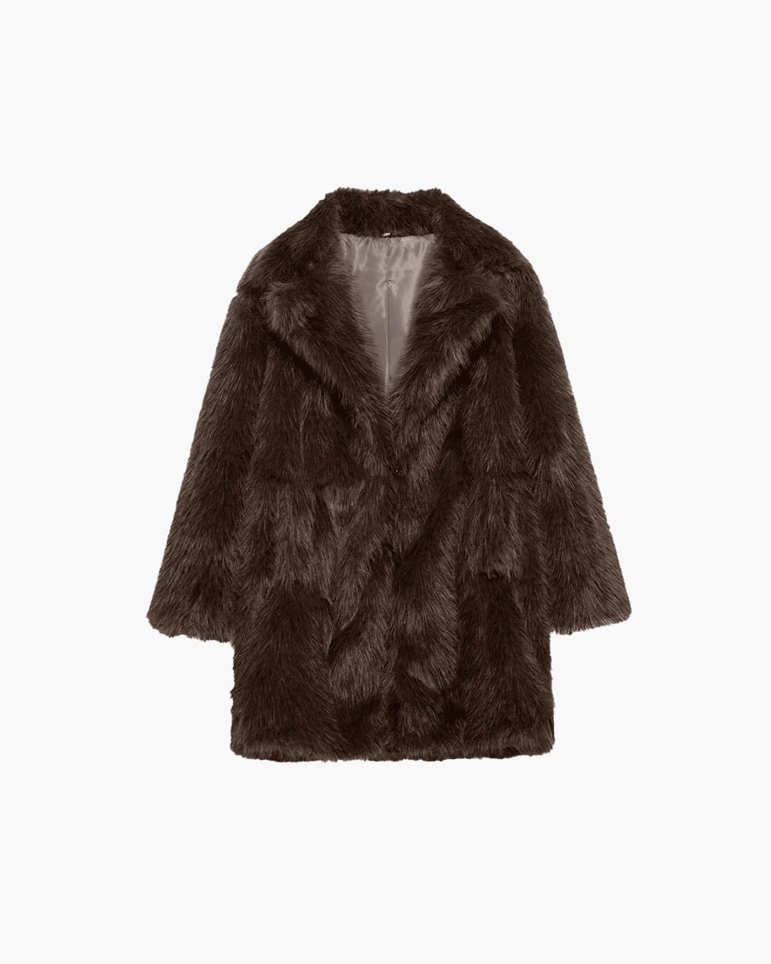 ZEYA - Agnes Mid Length faux fur Coat