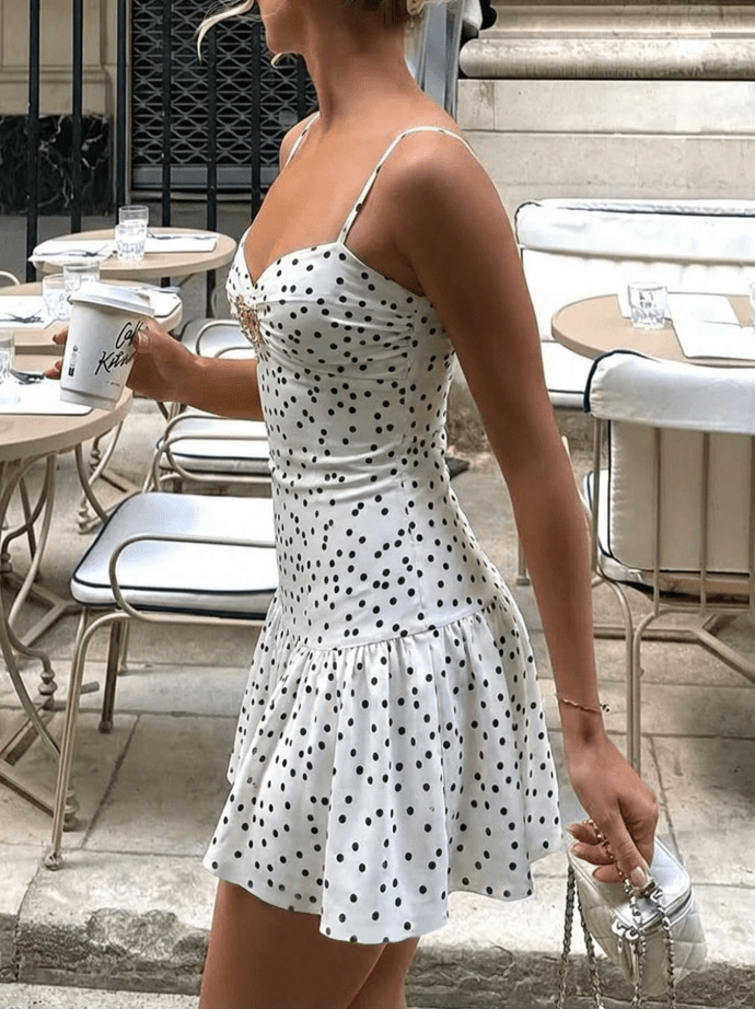 ZEYA - Amy Polka Dot Mini Dress