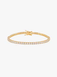 Alba Zirconia Bracelet Tennis à Bézel