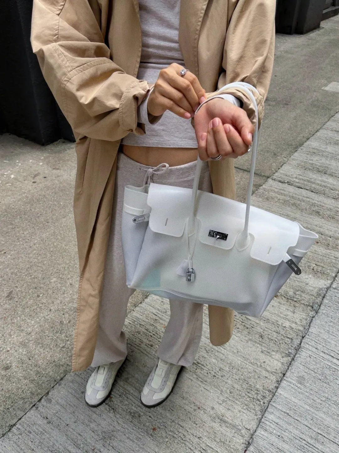 ZEYA - Alicia Structured Top Handle Satchel