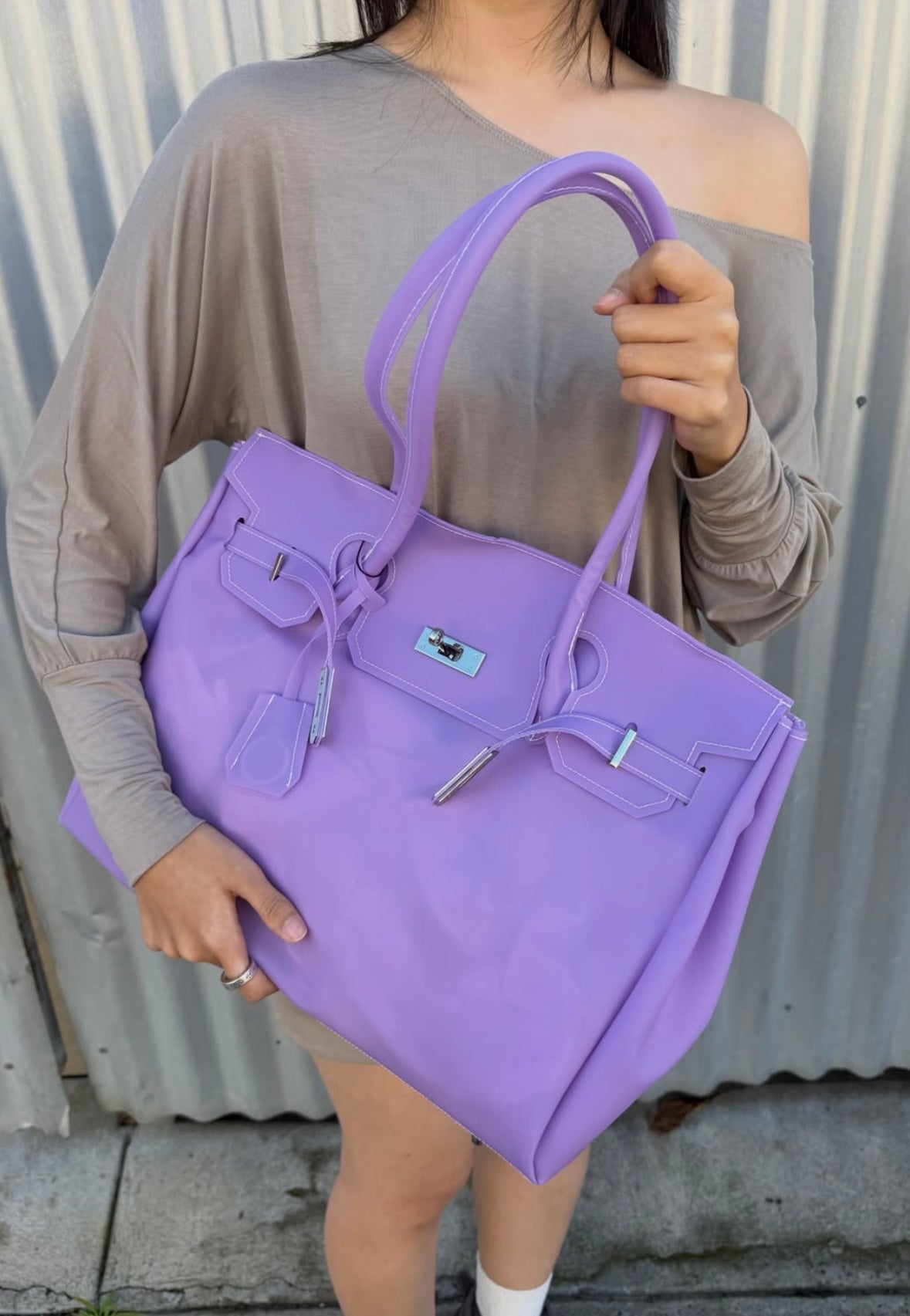 ZEYA - Alicia Structured Top Handle Satchel