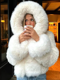 Veste en fausse fourrure Alma