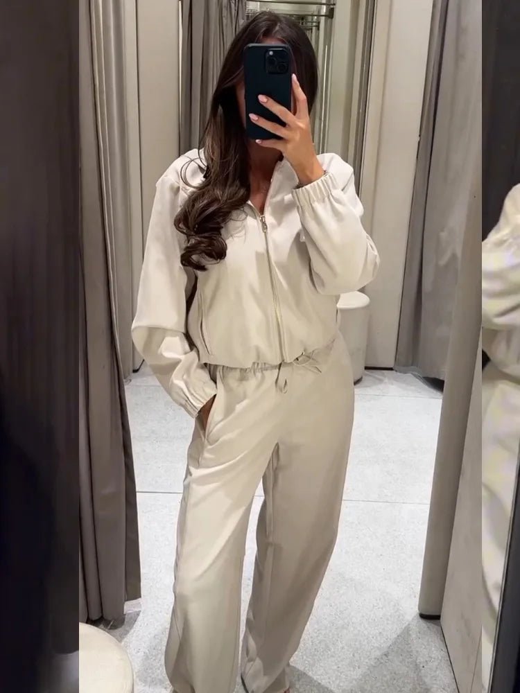 ZEYA - Amara Hooded Tracksuit Set