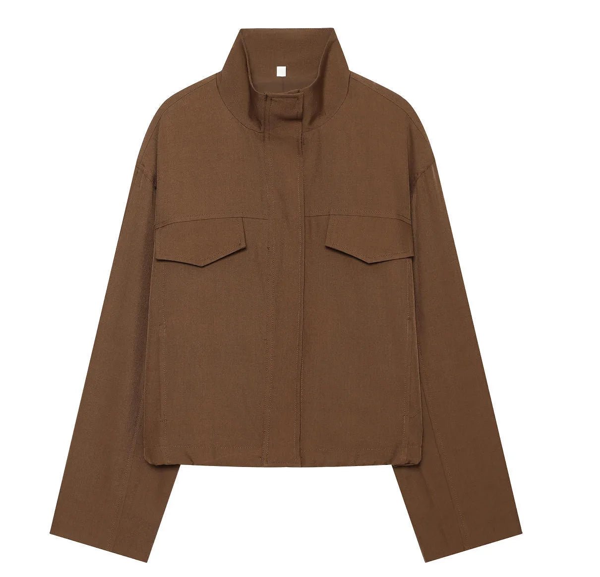 ZEYA - Amelie Brown Zip Jacket