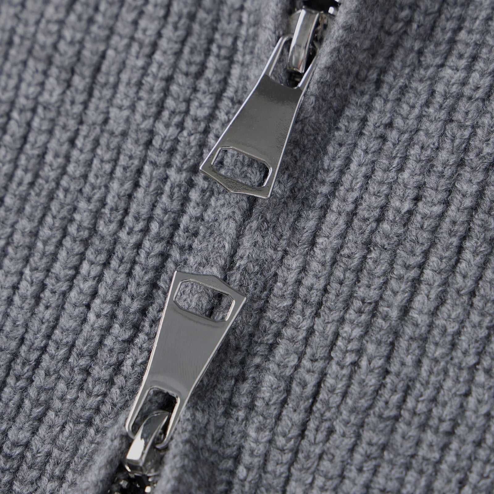 ZEYA - Amy Double Zip Knit Cardigan