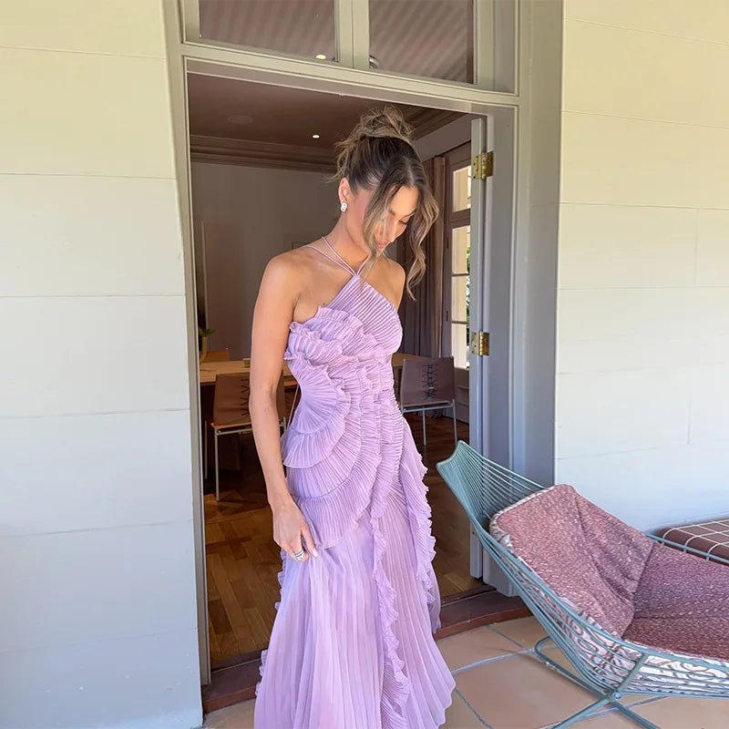 ZEYA - Amy Halter A-Line Evening Gown