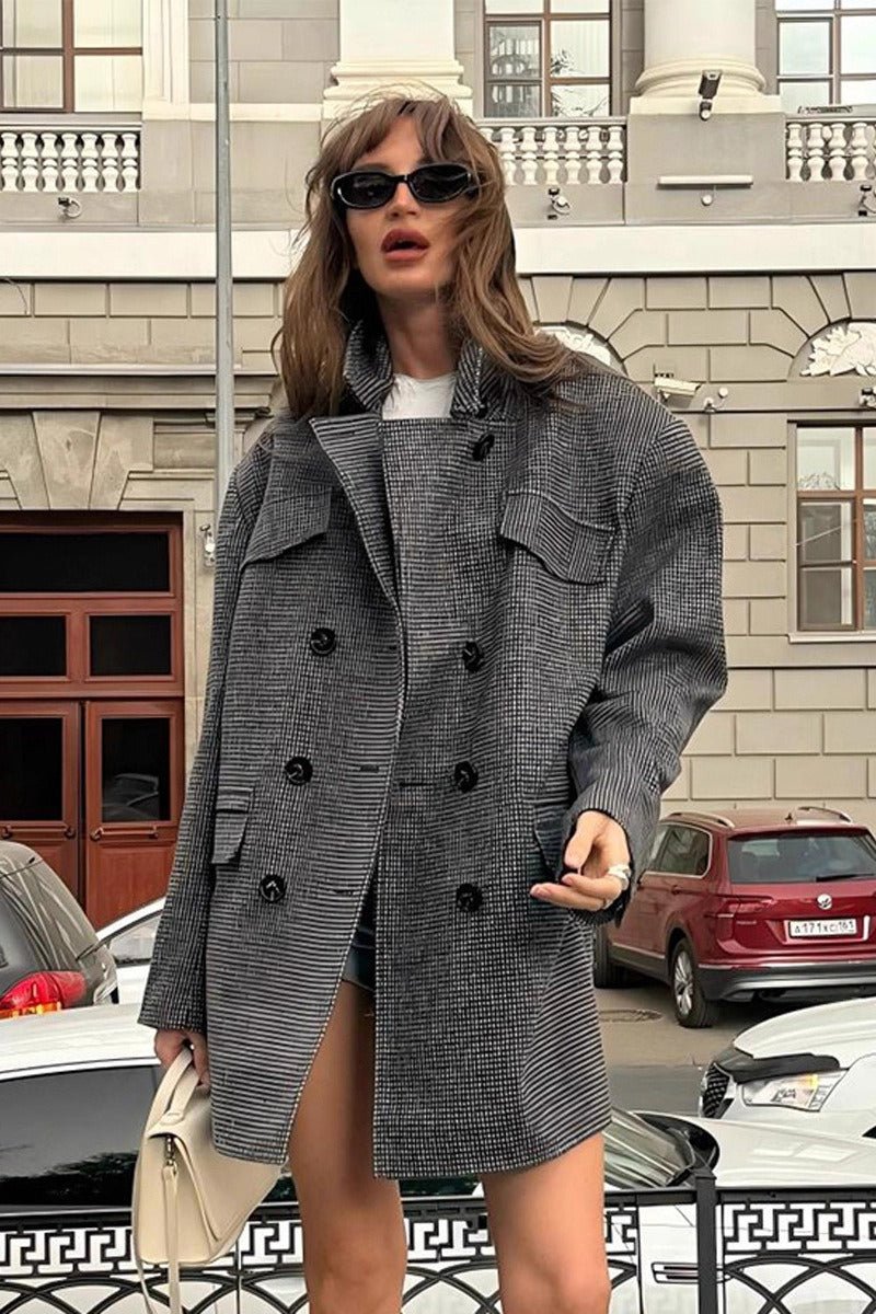 ZEYA - Amy Structured Tweed Coat