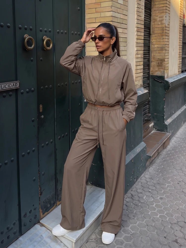 ZEYA - Angela Tailored Blazer & Wide Leg Trouser Set