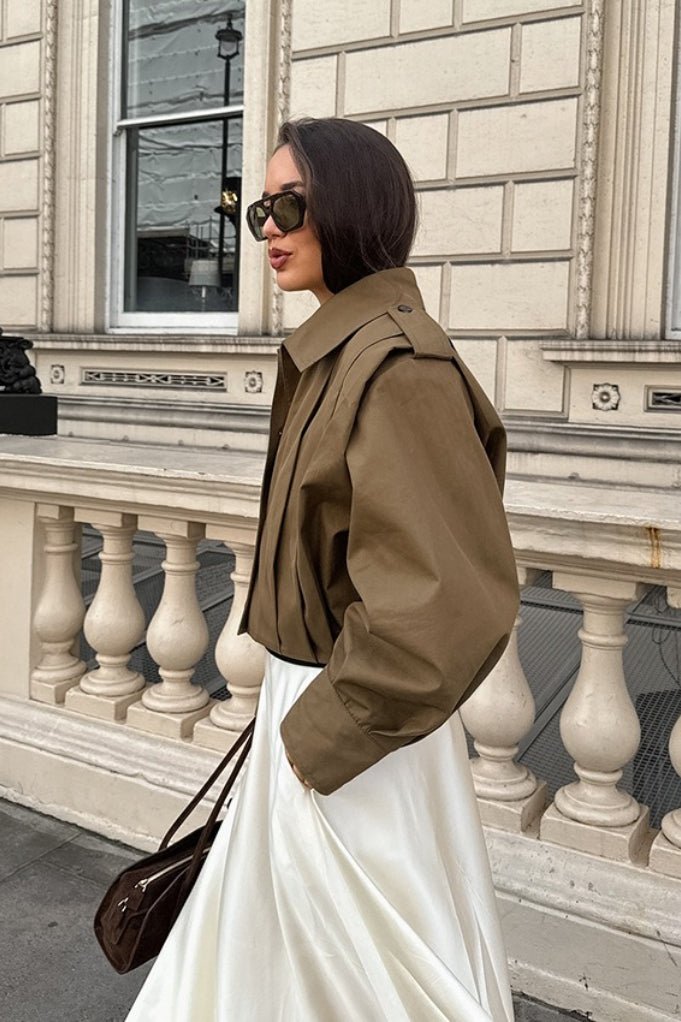 ZEYA - Anna Cropped Utility Jacket