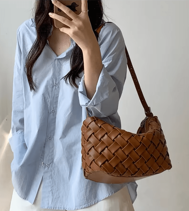ZEYA - Annie Minimalist Hobo Shoulder Bag