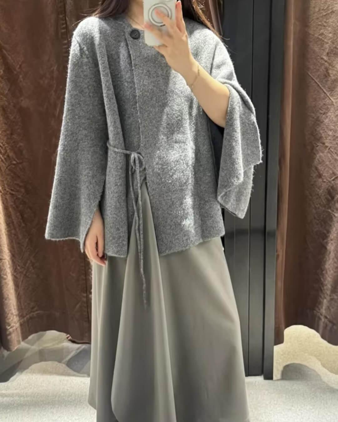 ZEYA - Anya Slit Batwing Cardigan