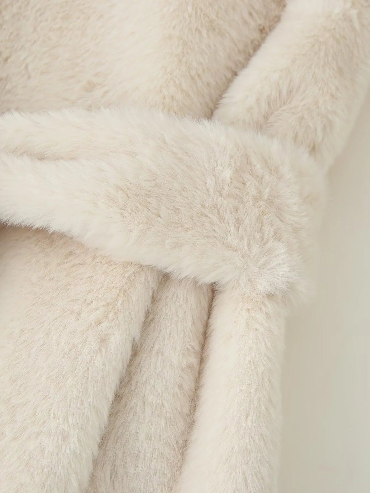 ZEYA - Ariana Faux Fur Coat with Belt