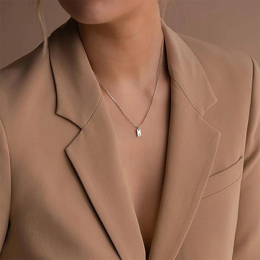 ZEYA - Bella Initial Pendant Necklace