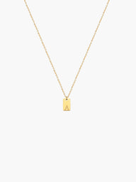 Collier pendentif initial Adeltraud