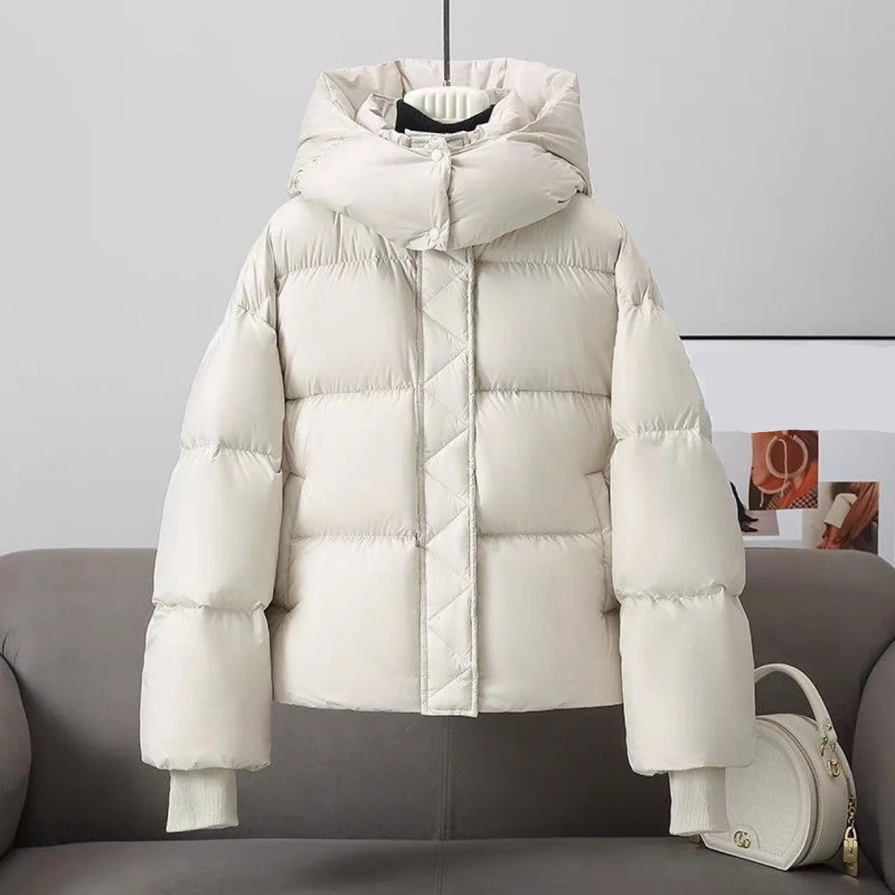 ZEYA - Belle Thick Hooded Puffer Jacket