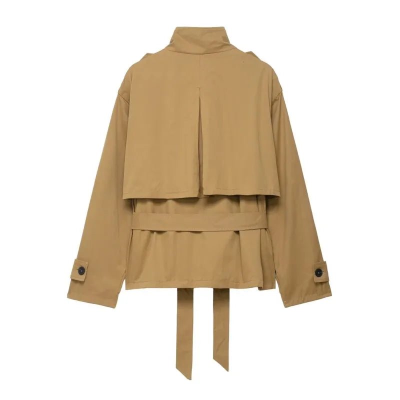 ZEYA - Blair Short Trench Coat Skort Set