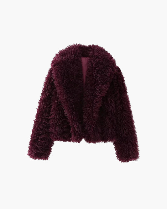 ZEYA - Brenda Short Faux Fur Coat