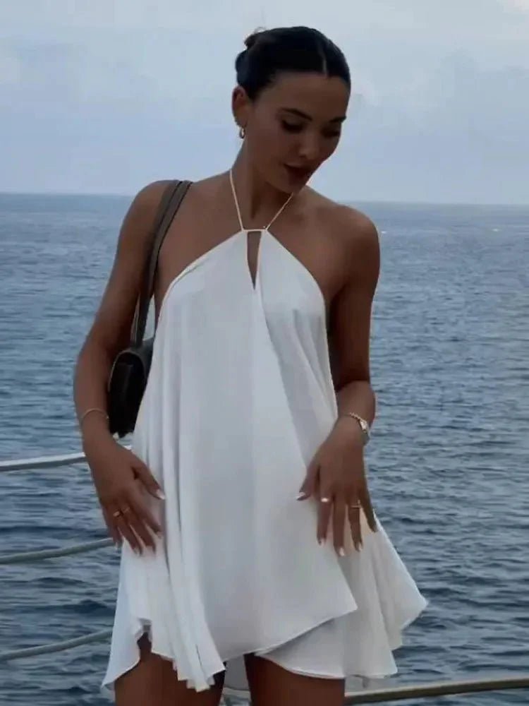 ZEYA - Catalina Off - Shoulder Hollow Out Summer Dress