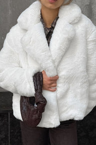 Catherine Short Fluffly Coat