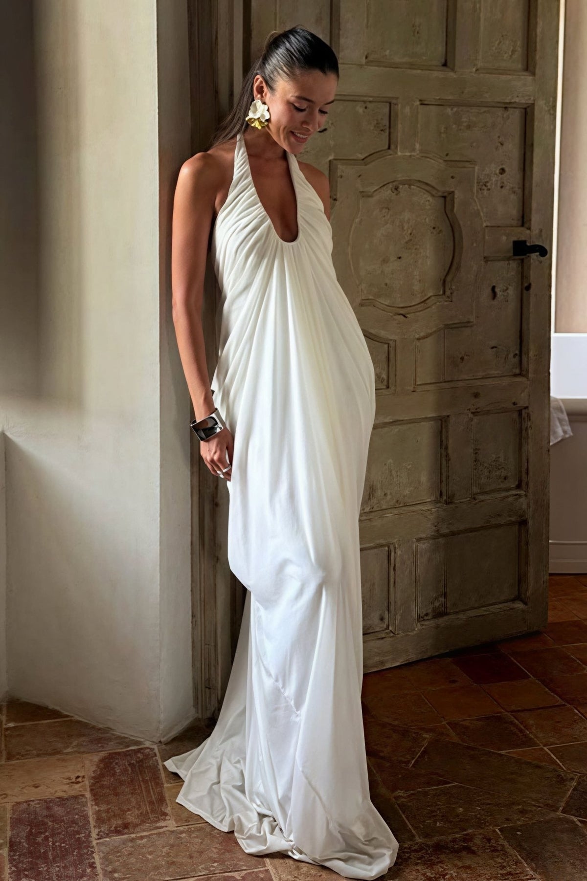 ZEYA - Celia Ruffled Tulle Maxi Dress