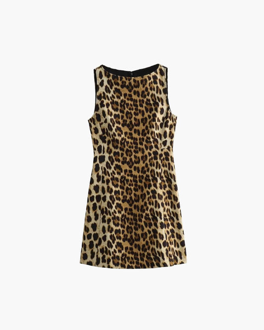 ZEYA - Chantal Leopard Mini Dress