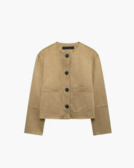 Veste Luna en Daim Doux