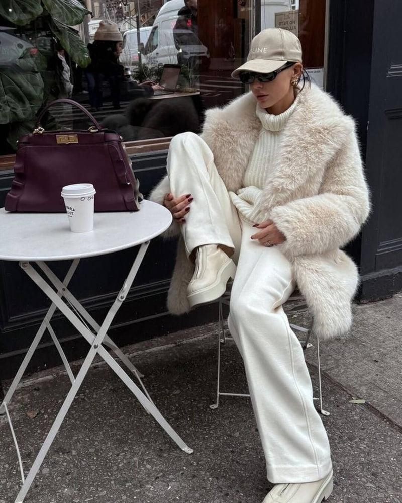 ZEYA - Christine Faux Fur Coat