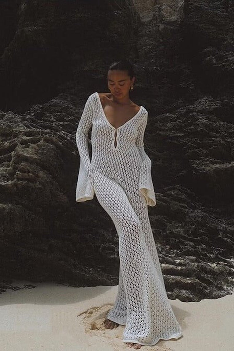 ZEYA - Clarice Crocheted Maxi Dress